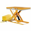 Vestil WorK Station Scissor Lift, 1500 lb. Cap, 32"W, 48"L EHLT-WS-3248-1.5-36